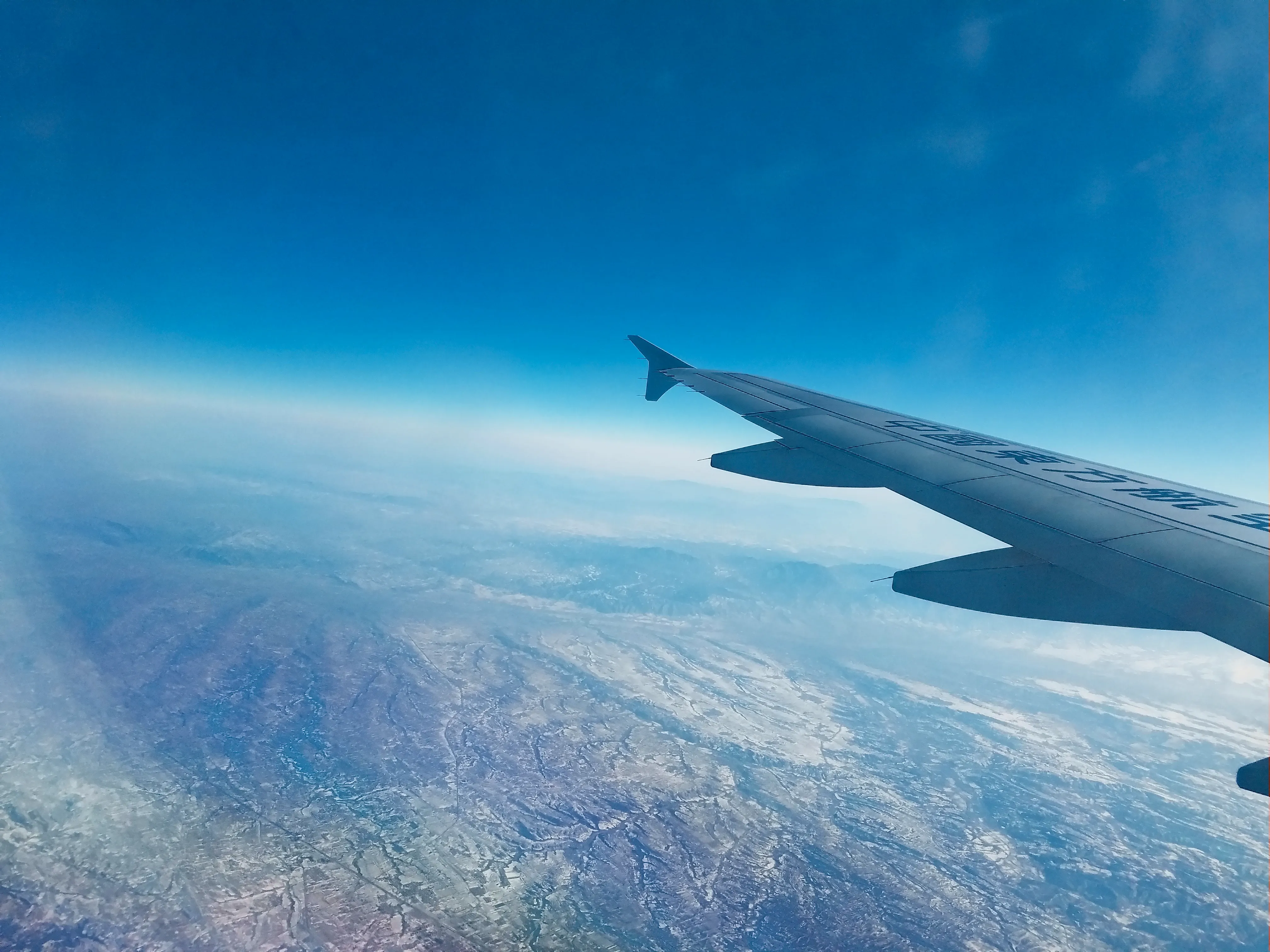 飞机可以开机拍照了哦